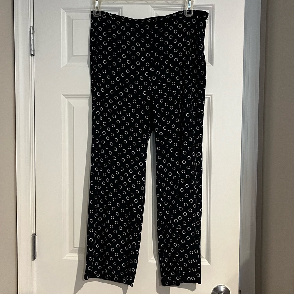 Talbots Nautical Coastal Grandma Pants PETITE